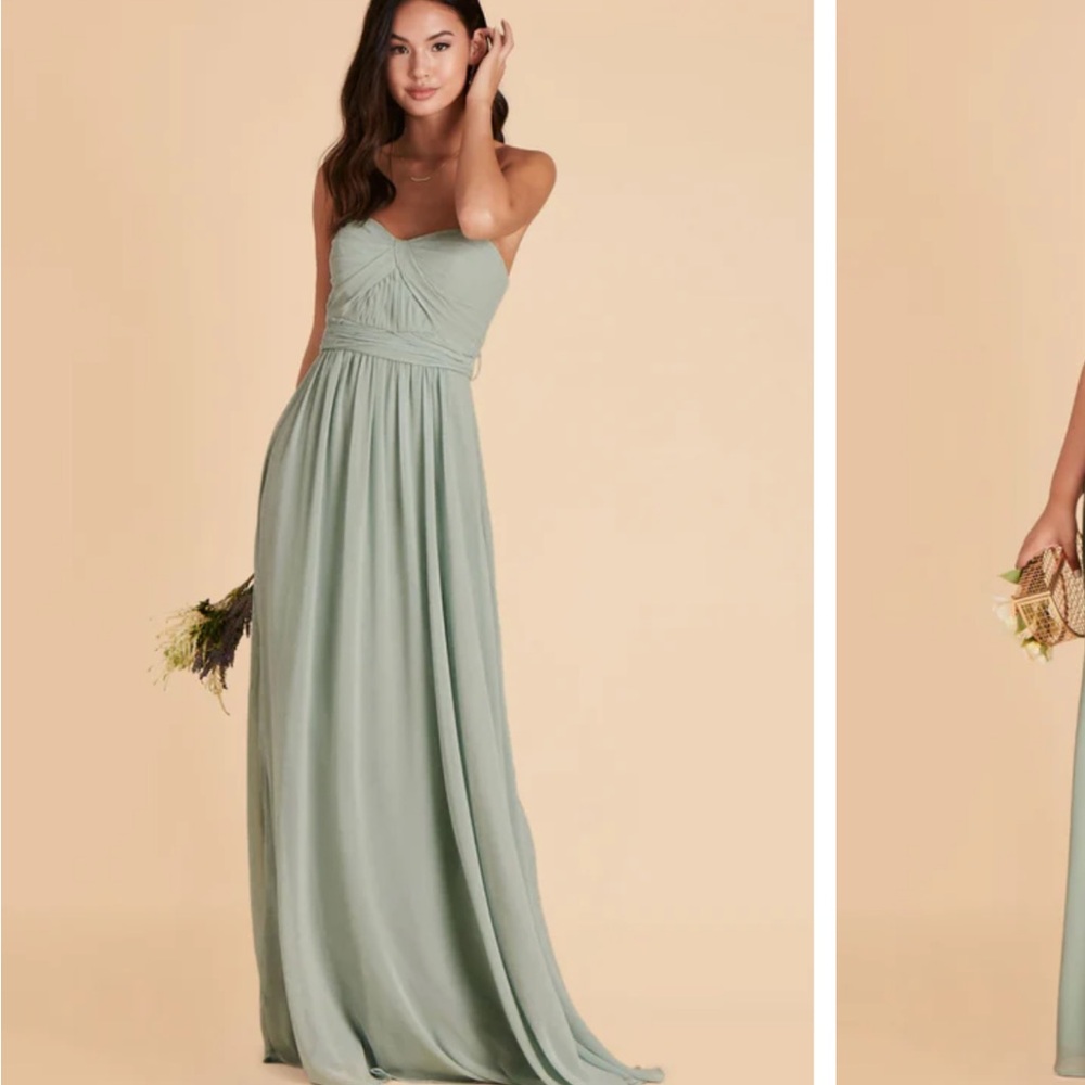 Grace Convertible Dress Chiffon Sage